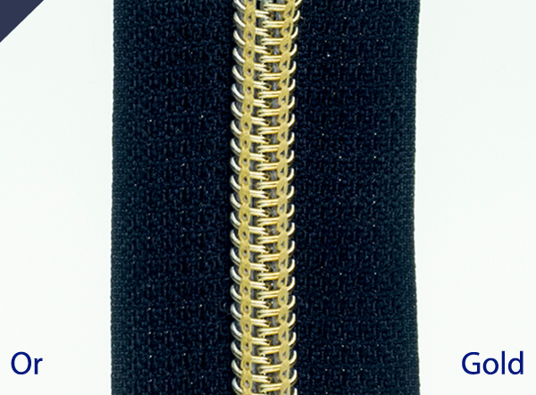 Fermeture à glissière en spirale